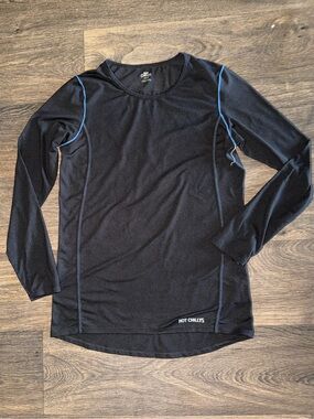 Women’s Hot Chillys Black Long-Sleeve Layer Top size XS NWOT